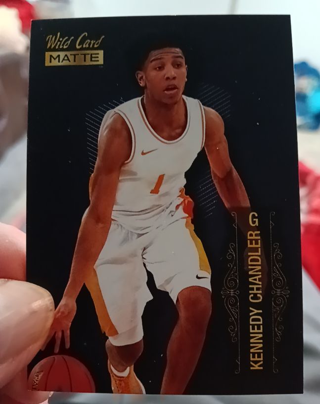 2022 Wild Card Matte #MB-47 Kennedy Chandler — front