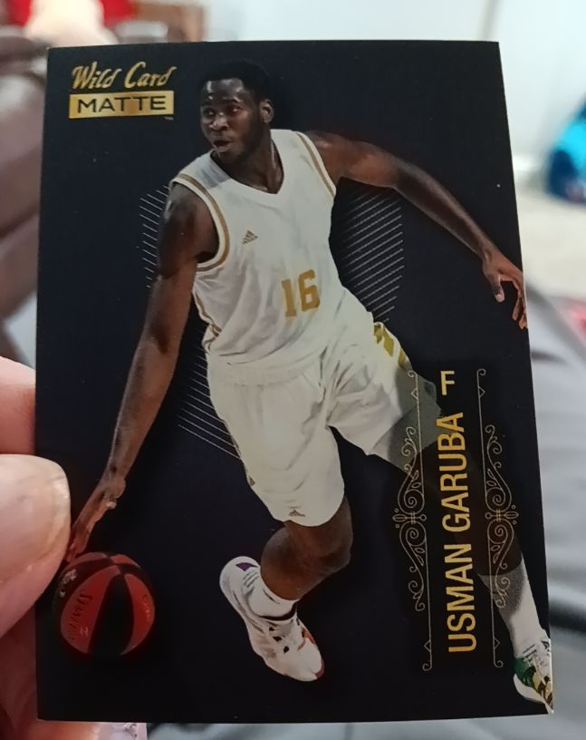 2022 Wild Card Matte #MB-74 Usman Garuba — front