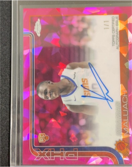 2025-26 Topps Chrome #TCAR-KM Khaman Maluach — front