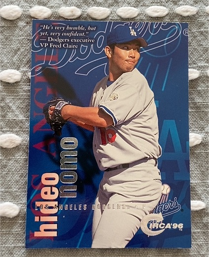 1996 SkyBox Circa #144 Hideo Nomo — front