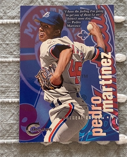 1996 SkyBox Circa #150 Pedro Martinez — front