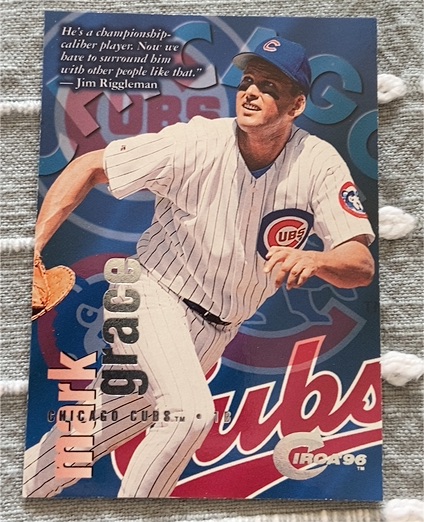 1996 Skybox Circa #109 Mark Grace — front