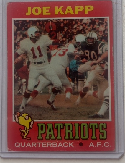 1971 Topps #145 Joe Kapp — front