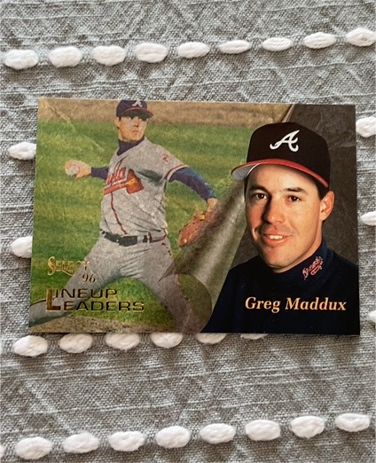 1996 Select #159 Greg Maddux — front