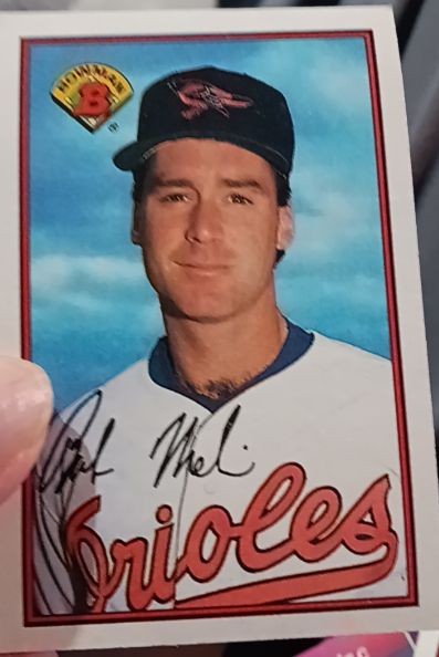 1989 Bowman #8 Bob Melvin — front