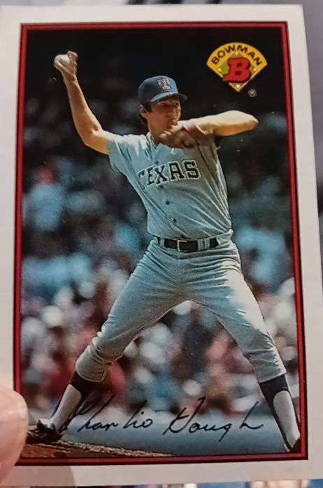 1989 Bowman #224 Charlie Hough — front