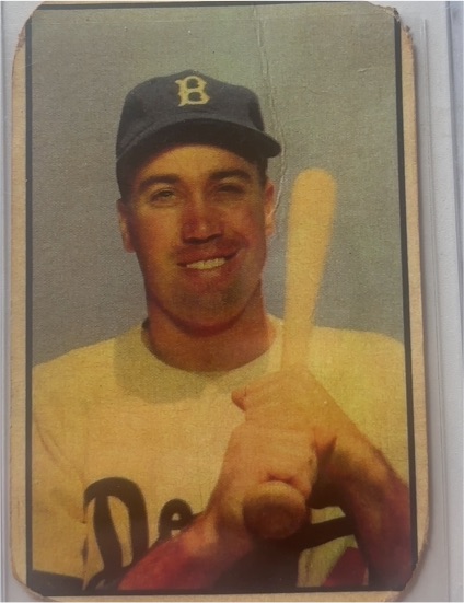 1953 Bowman #117 Duke Snider — front
