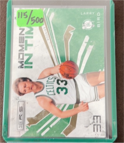 2009-10 Panini Rookies & Stars Moments in Time #11 Larry Bird — front