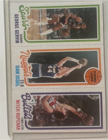 1980-81 Topps #72 George Gervin — front