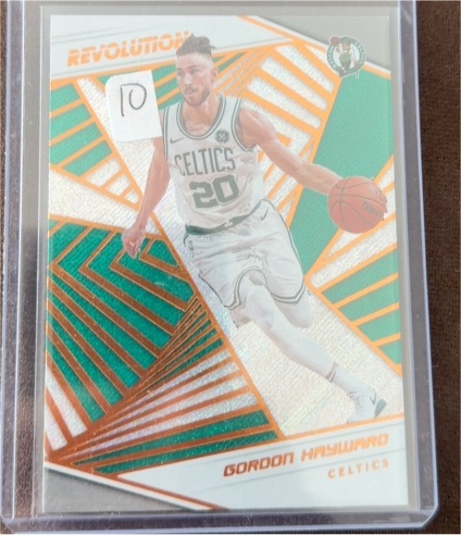2018-19 Panini Revolution Gordon Hayward — front