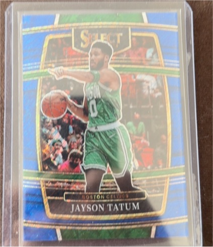 2021-22 Panini Select #77 Jayson Tatum — front