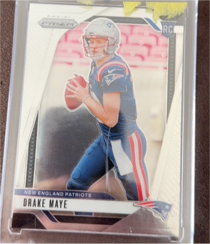 2024 Panini Prizm #329 Drake Maye — front