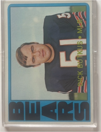 1972 Topps #170 Dick Butkus — front