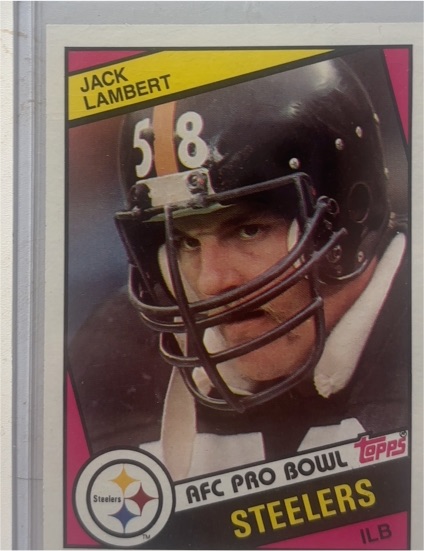 1984 Topps #164 Jack Lambert — front