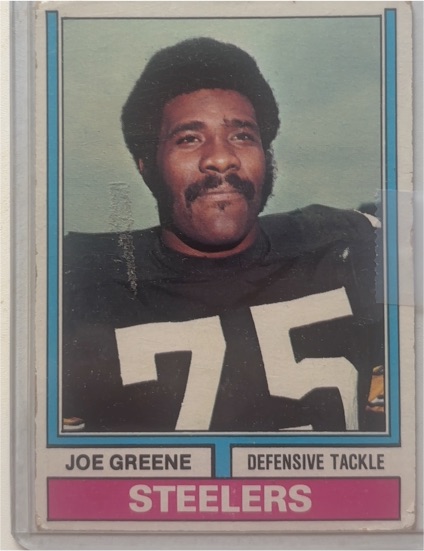 1974 Topps #40 Joe Greene — front