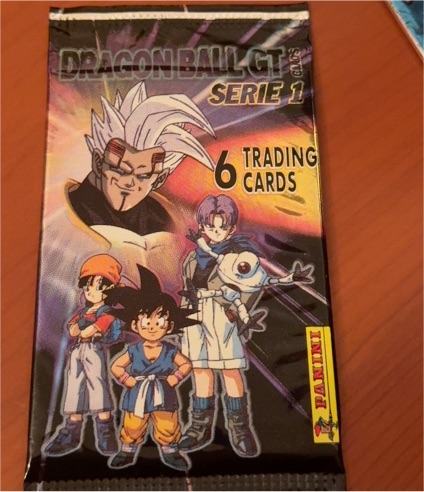 Panini Dragon Ball GT Serie 1 Booster Pack — front