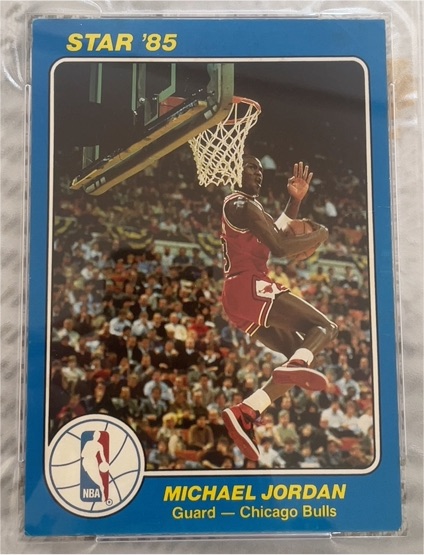 1984-85 Star Court Kings 5x7 #26 Michael Jordan — front