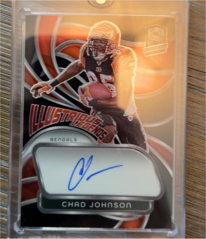 2024 Panini Spectra Illustrious Legends #IL-CJN Chad Johnson — front