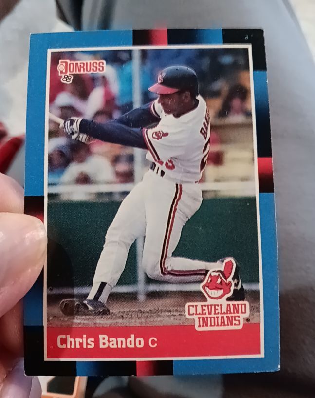 1988 Donruss #95 Chris Bando — front