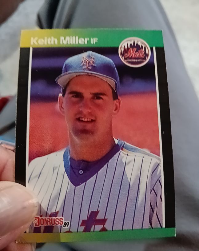 1989 Donruss #623 Keith Miller — front