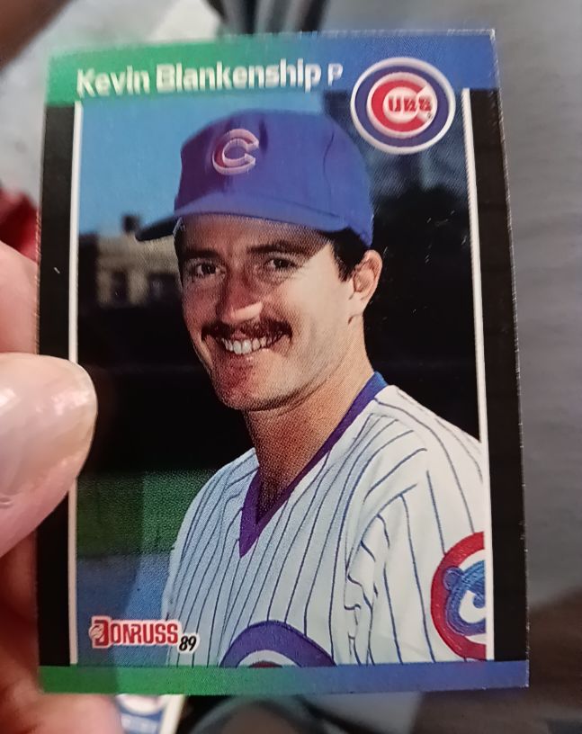 1989 Donruss #658 Kevin Blankenship — front