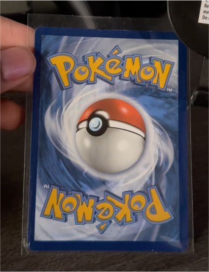 Pokémon Card Back — front
