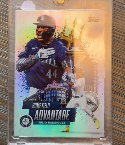 2025 Topps Series 1 Home Field Advantage #HA-3 Julio Rodriguez — front