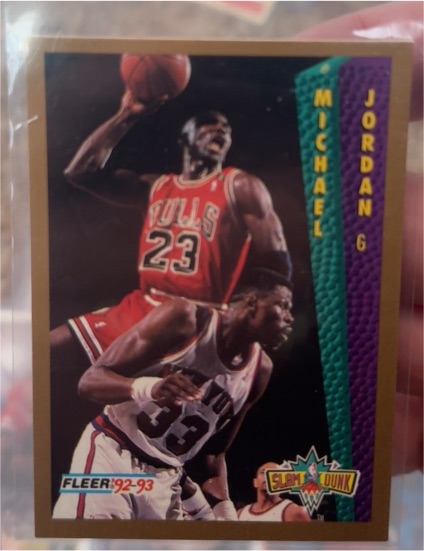 1992-93 Fleer #273 Michael Jordan — front