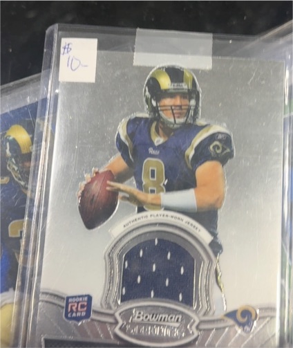 2010 Bowman Sterling #BSR-SB Sam Bradford — front