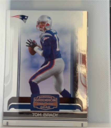 2006 Donruss Gridiron Gear #63 Tom Brady — front