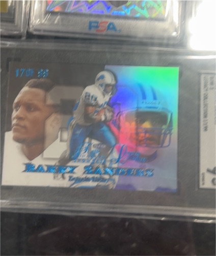 1999 Flair Showcase #175 Barry Sanders Legacy — front