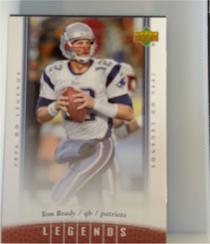 2006 Upper Deck Legends #92 Tom Brady — front