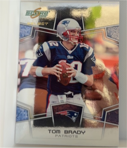 2008 Score Select #182 Tom Brady — front