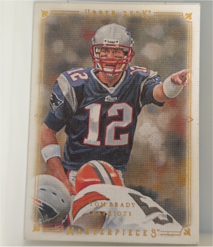 2008 Upper Deck Masterpieces #84 Tom Brady — front