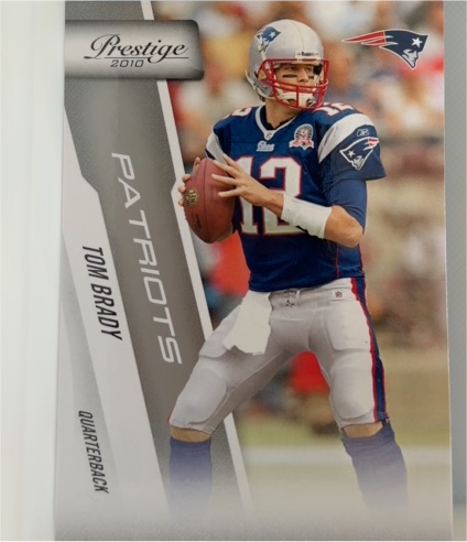 2010 Panini Prestige #118 Tom Brady — front