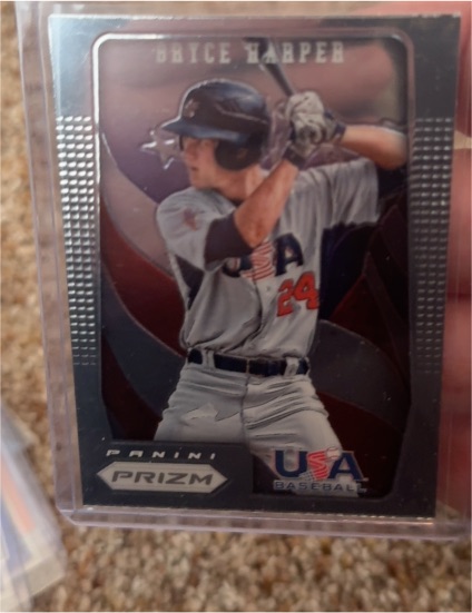 2012 Panini Prizm #USA7 Bryce Harper USA Baseball — front
