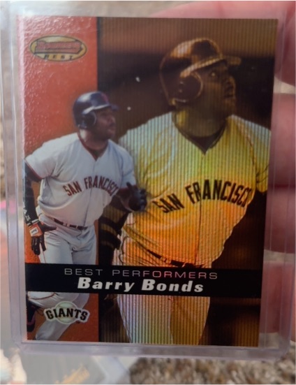 2000 Bowman's Best #94 Barry Bonds — front