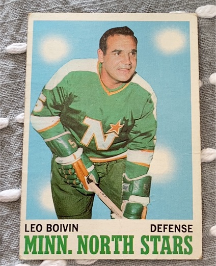 1970-71 Topps #42 Leo Boivin — front
