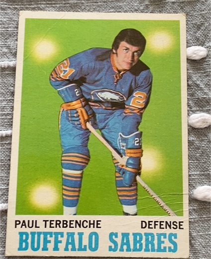 1970-71 Topps #123 Paul Terbenche — front