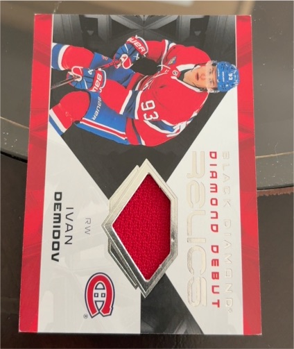 2025-26 Upper Deck Black Diamond #DD-ID Ivan Demidov — front