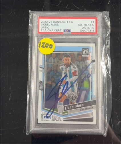 2023-24 Donruss FIFA #1 Lionel Messi — front