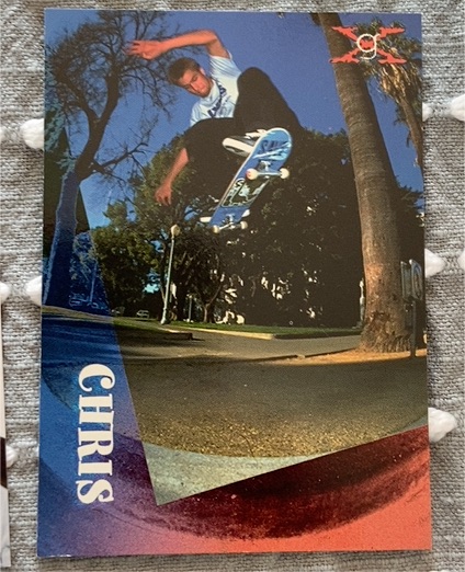 1994 Vision Marketing Generation Extreme Chris Skateboarding — front