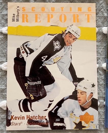 1995-96 Upper Deck #256 Kevin Hatcher — front