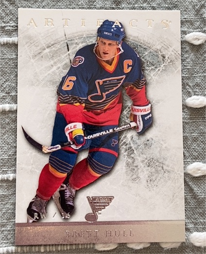 2012-13 Upper Deck Artifacts #8 Brett Hull — front