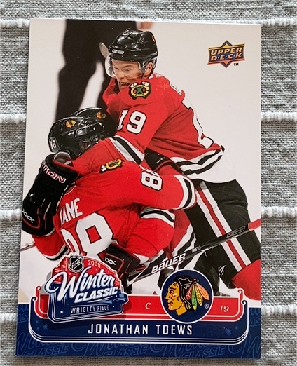 2008-09 Upper Deck Winter Classic #WC-19 Jonathan Toews — front