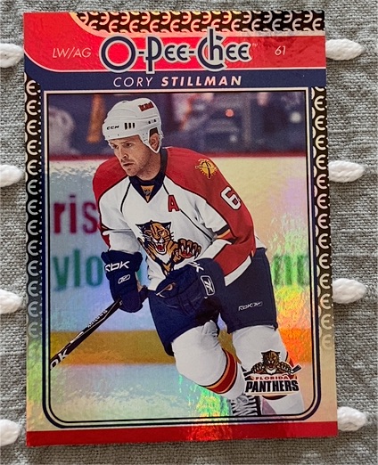 2009-10 O-Pee-Chee #61 Cory Stillman — front