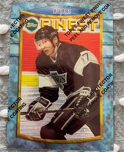 1994-95 Topps Finest #81 Jari Kurri — front