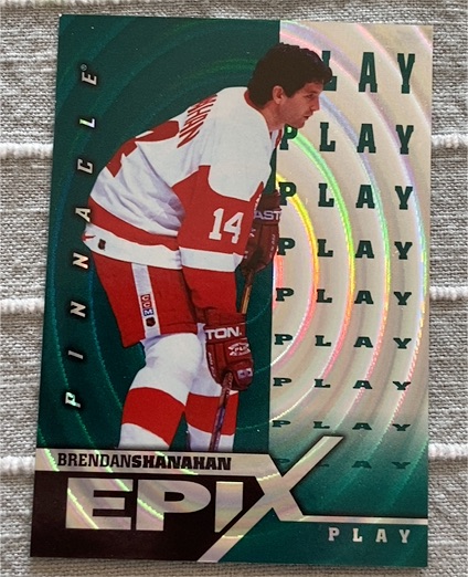 1997-98 Pinnacle Epix Play #E16 Brendan Shanahan — front