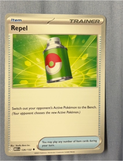 2025 Pokémon Mega Evolution #126 Repel — front