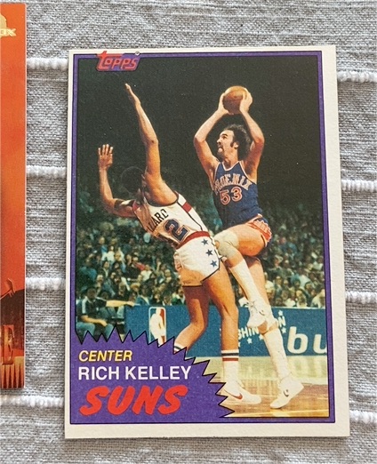 1981-82 Topps #W81 Rich Kelley — front